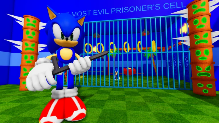 SONIC'S PRISON RUN OBBY ekran görüntüsü