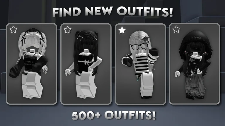 🖤 [GIRL] Emo/Gothic Outfits Ideas ekran görüntüsü