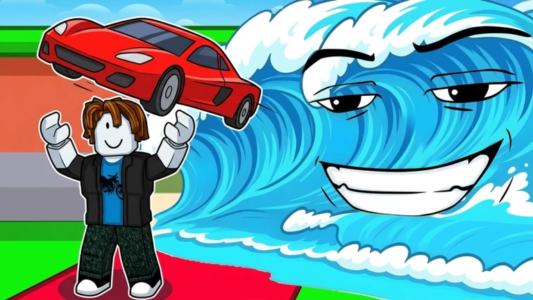 Escape Tsunami for Deluxe Cars 🌊 ekran görüntüsü