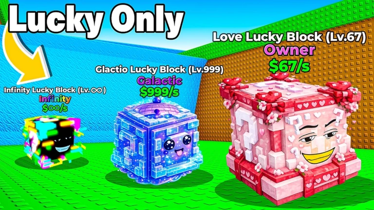 🌊 LUCKY BLOCKS ONLY 🌊 [TSUNAMI INSANE!] ekran görüntüsü