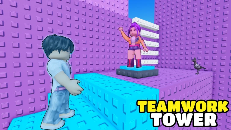 KPop Demon Hunters Teamwork Tower ekran görüntüsü