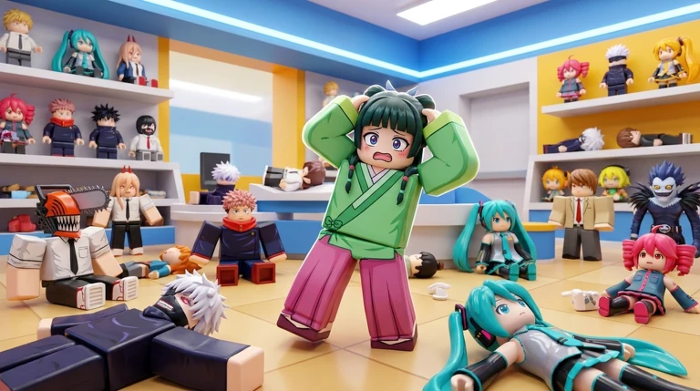 [CUSTOM MAPS] Clean the Anime Figures ekran görüntüsü