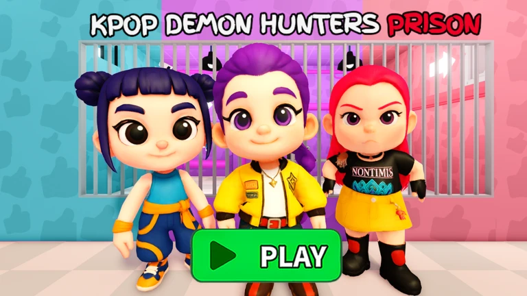🍼BABY KPOP DEMON HUNTERS PRISON RUN! ekran görüntüsü