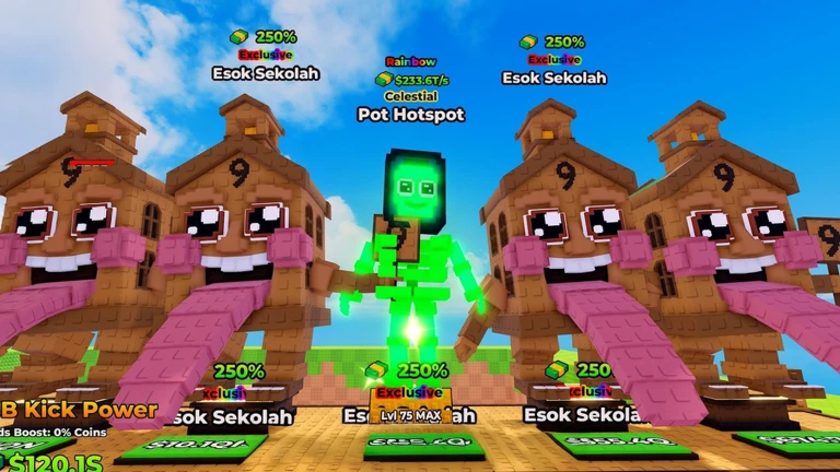 🌈 Kicking OP Lucky Blocks X9999B MODDED 🤑 ekran görüntüsü