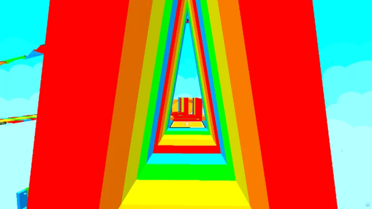 Rainbow Obby Parkour! ekran görüntüsü