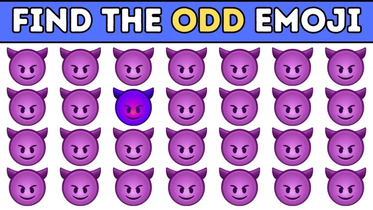 🔎 Find The ODD Emoji Quiz 🔥 ekran görüntüsü