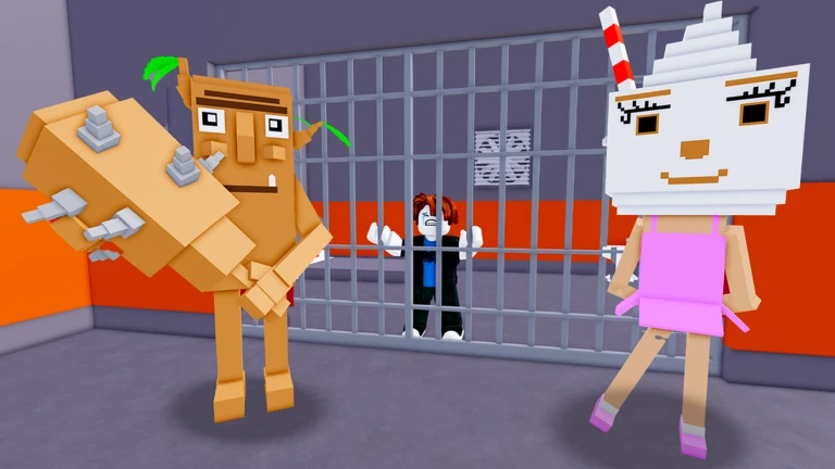 Brainrot Prison Run (OBBY) ekran görüntüsü