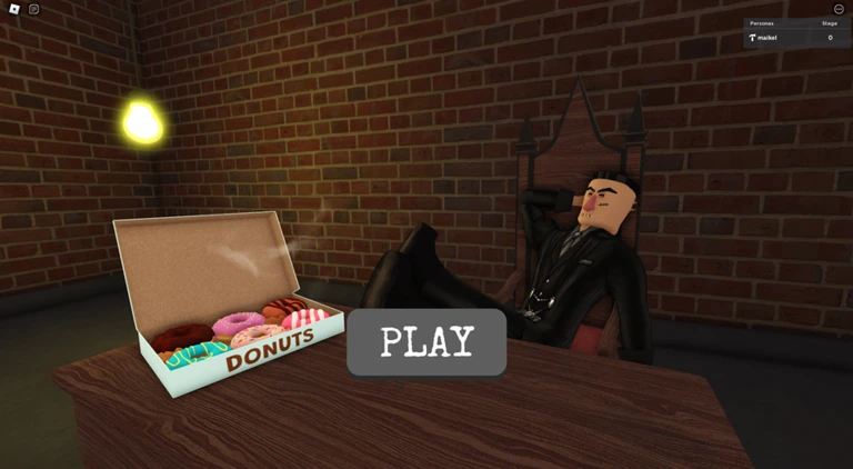 🍩OLD PSYCHO'S FACTORY ESCAPE! (SCARY OBBY) ekran görüntüsü